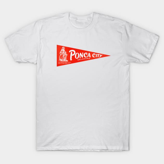 1940's Ponca City Oklahoma T-Shirt by historicimage